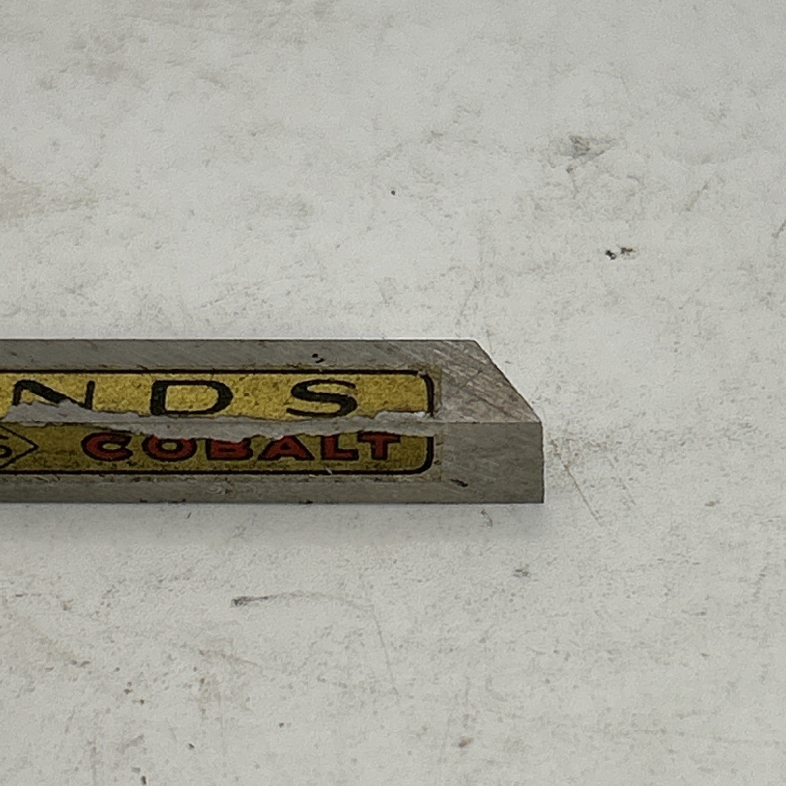 Simonds Super Cobalt Stainless Steel 1/4” Tool Bit