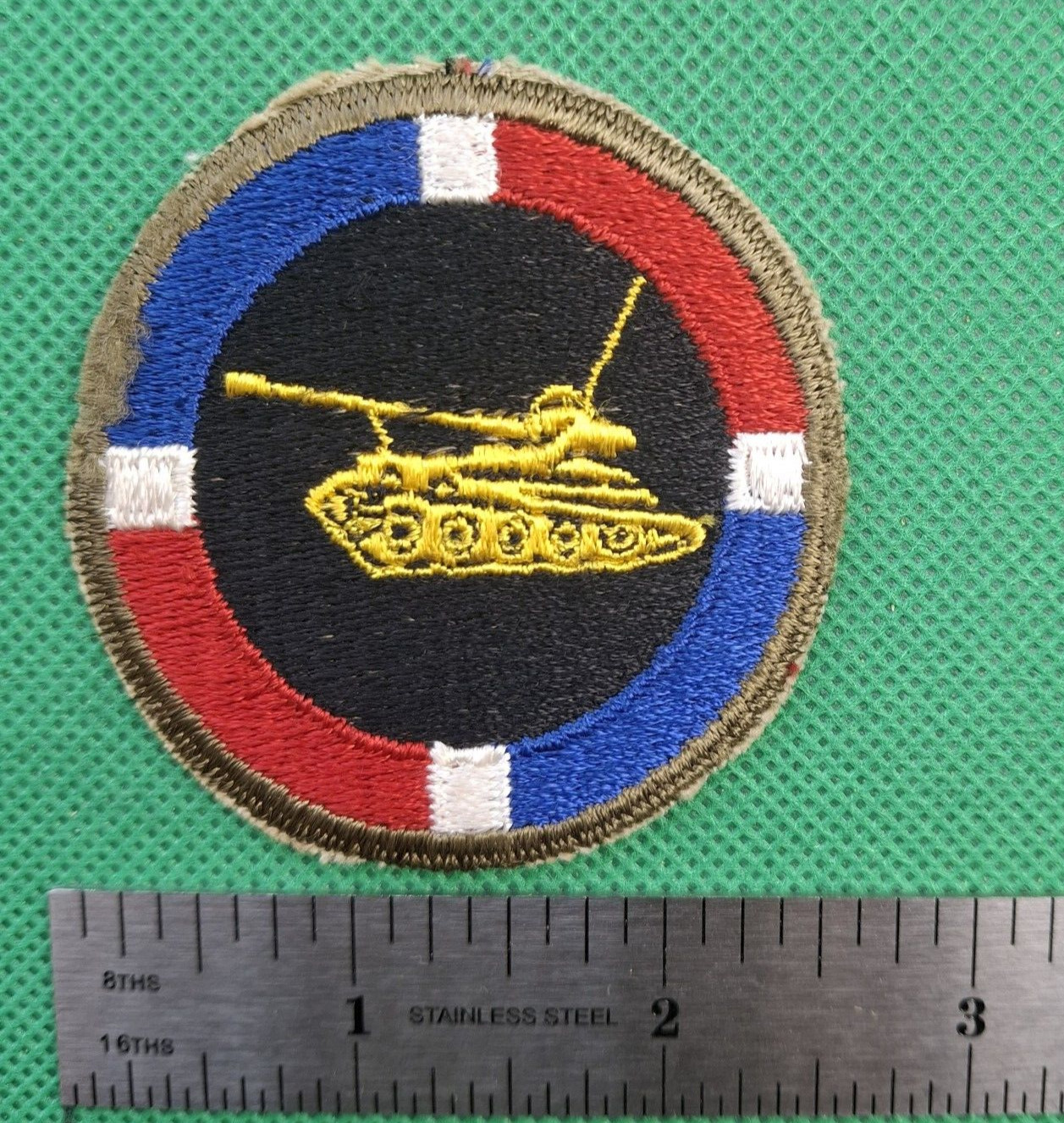Dominican Republic 1970's Light Armor Unit Military Patch
