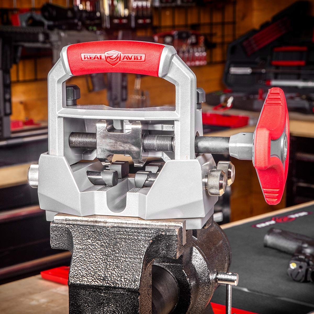 Real Avid Master Sight Pusher | Front and Rear Sight Pusher Tool for Handguns