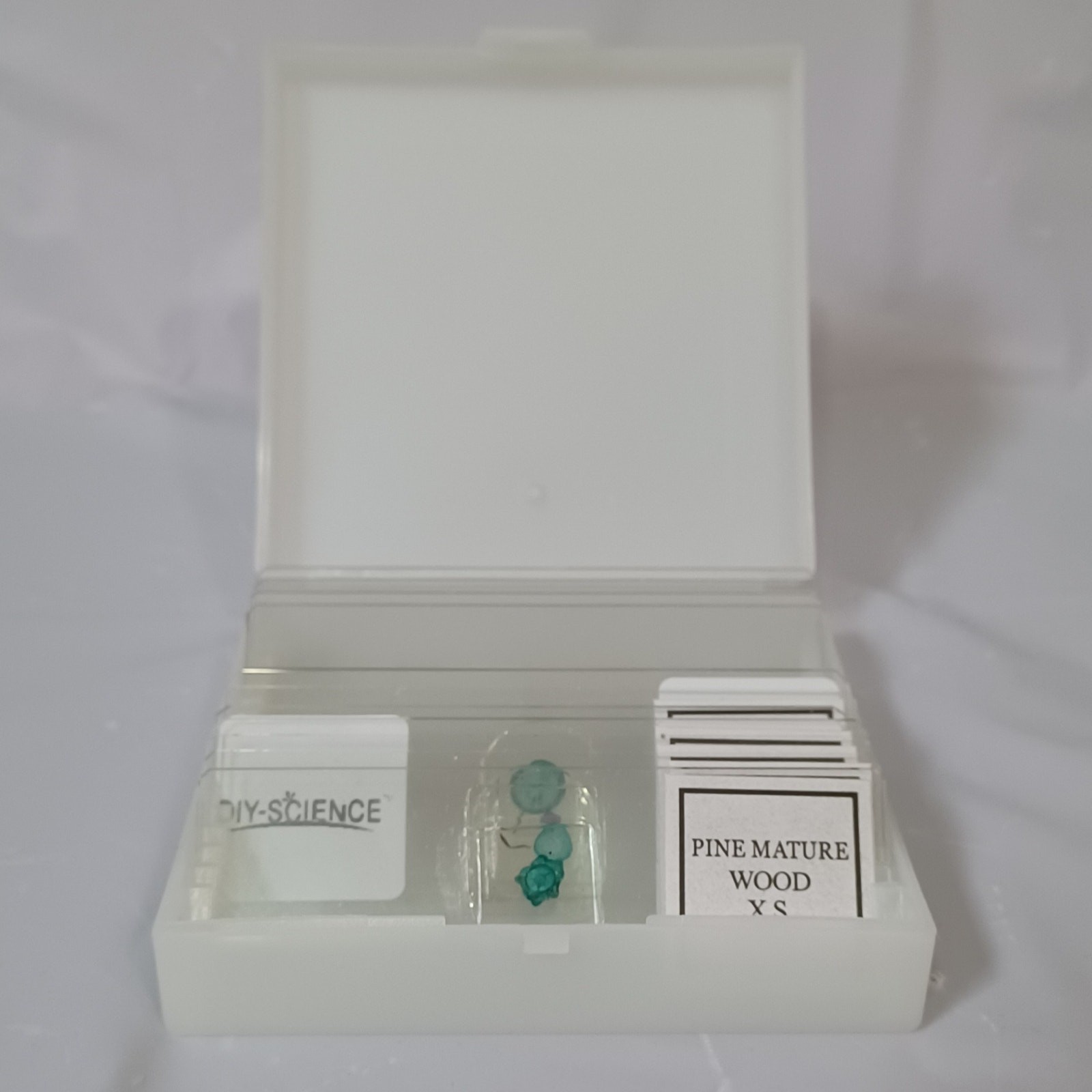 Telmu Biological Microscope w/ 154-Piece Slide Kit