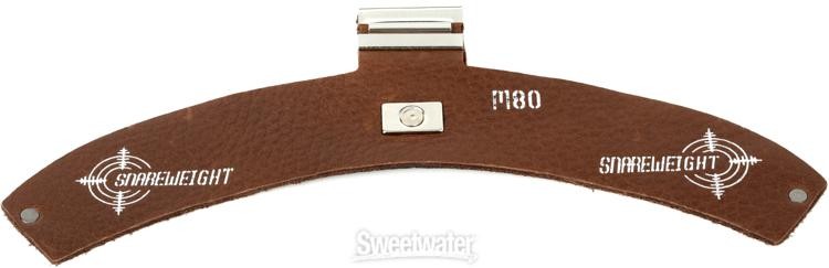 Snareweight M80 Leather Tone Control Dampener - Brown