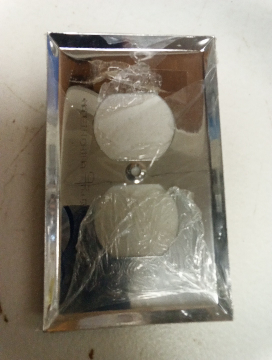 Pro Polished Chrome Wallplate C983DCH (Lot Of Two)