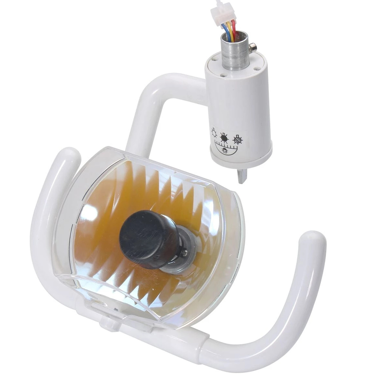 50W Dental Shadowless Oral Light Halogen Lamp Cold Light 22mm for Dental Chair