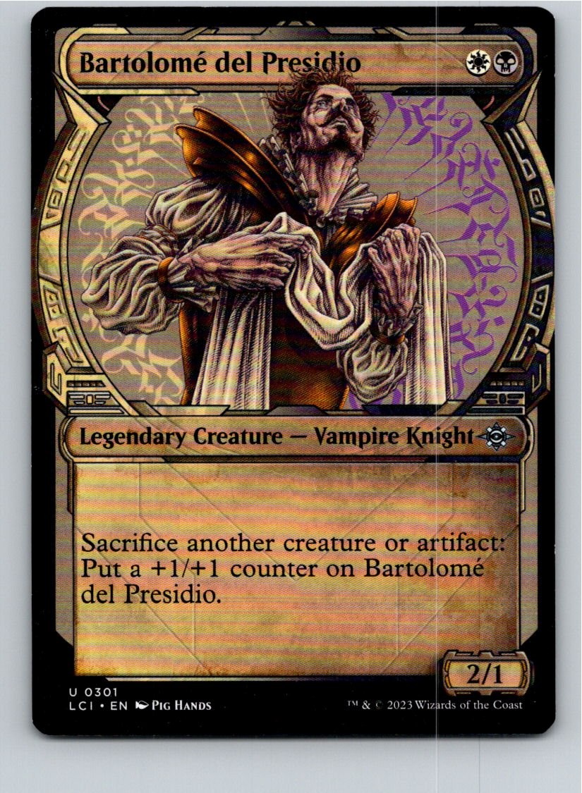 Magic the Gathering Bartolome del Presidio Showcase Lost Caverns of Ixalan MTG