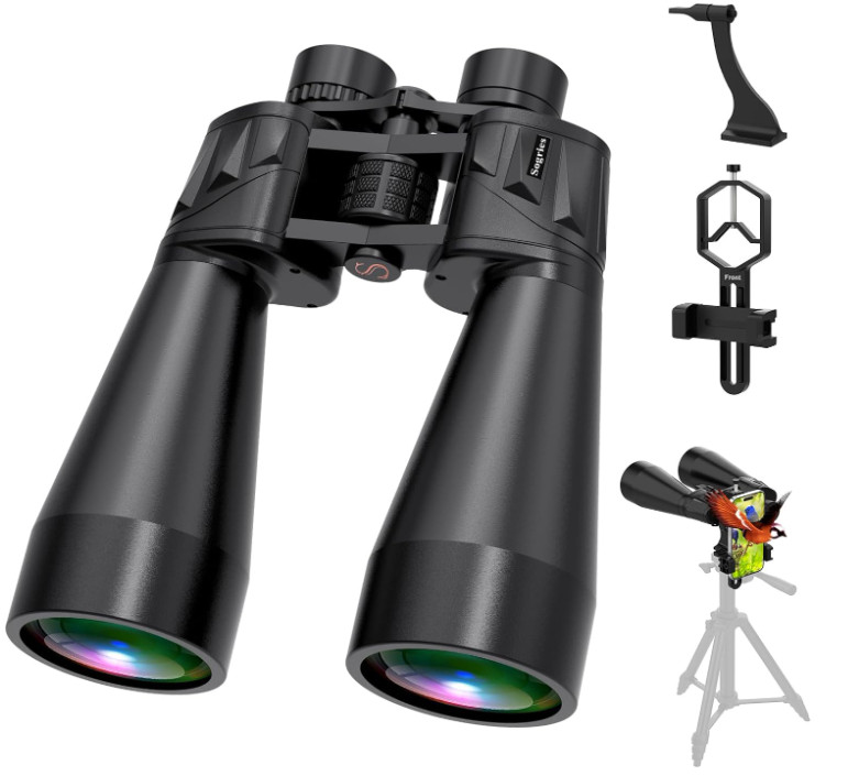 Binoculares 18x70 con prismas BAK4 para observación astronómica y larga distanci