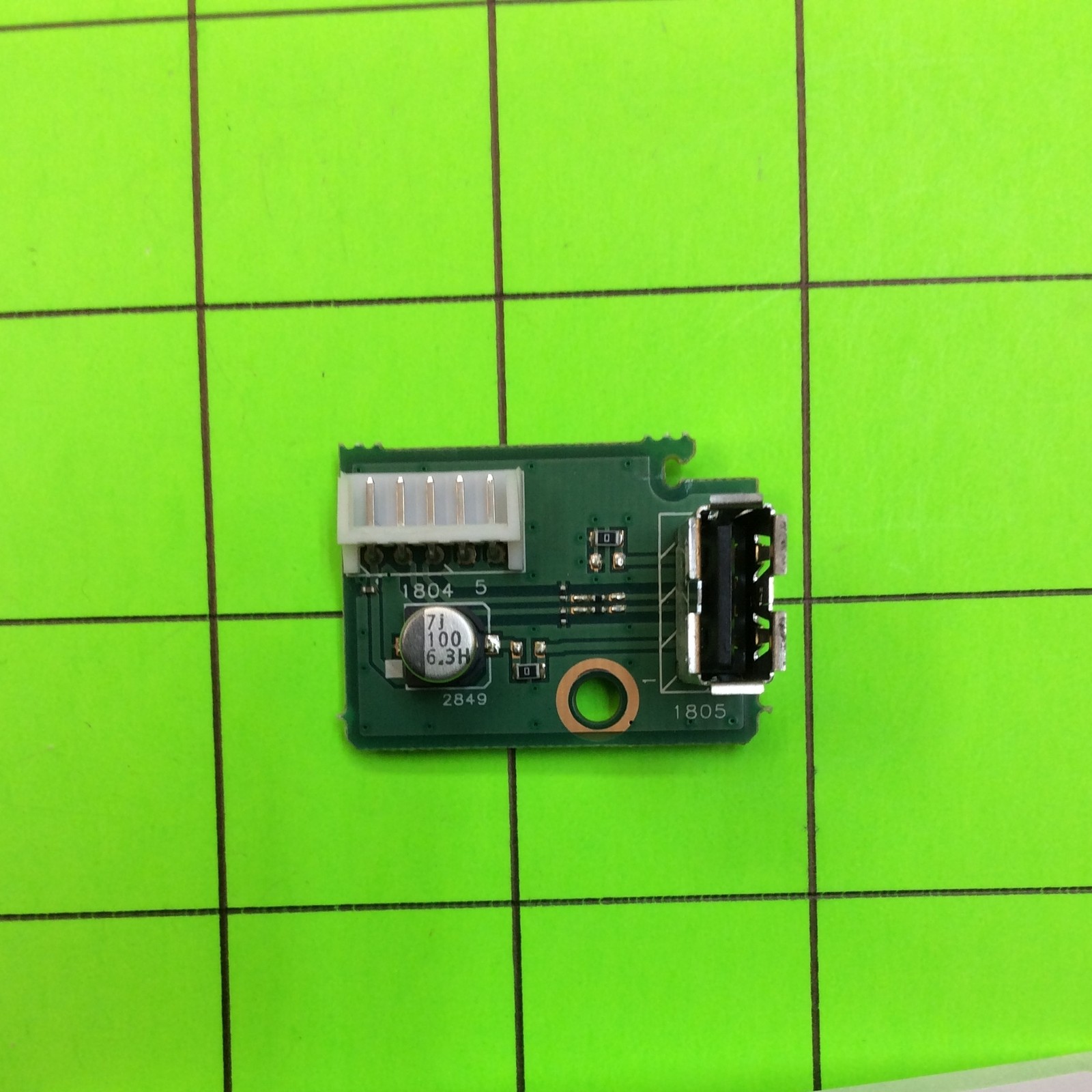 Directv R16-300 Satellite Receiver Cable 1 USB Port Board For A Laptop Computer