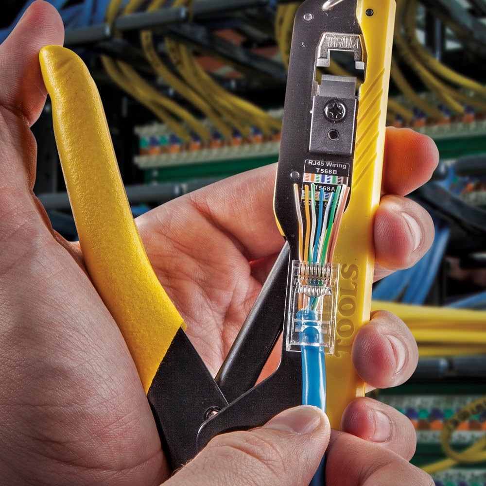 Klein Tools 80085 VDV LAN Cable and Wire Tester Kit for Pass-Thu Black