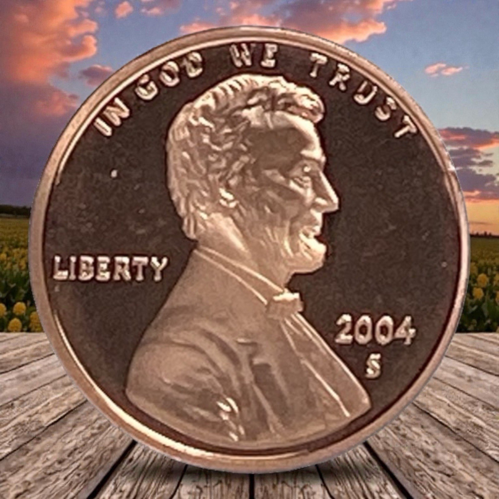 2004-S Lincoln Memorial Cent Deep Cameo Gem Proof Uncirculated Mint State