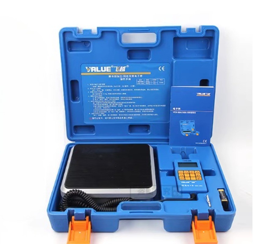 VES-50A/50B/100A/100B Refrigerant Metering and Charging Scale Charging Scale