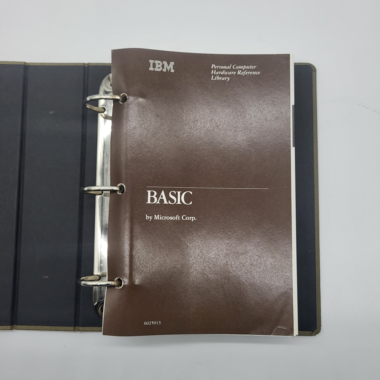 IBM BASIC by Microsoft Corp Reference Library Binder Slipcase 6025010