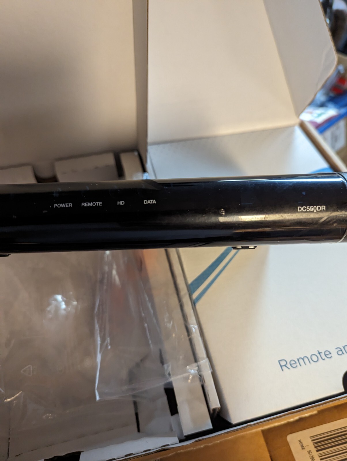 Pace DC550DR High Definition Cable Box no remote no adapter box only working