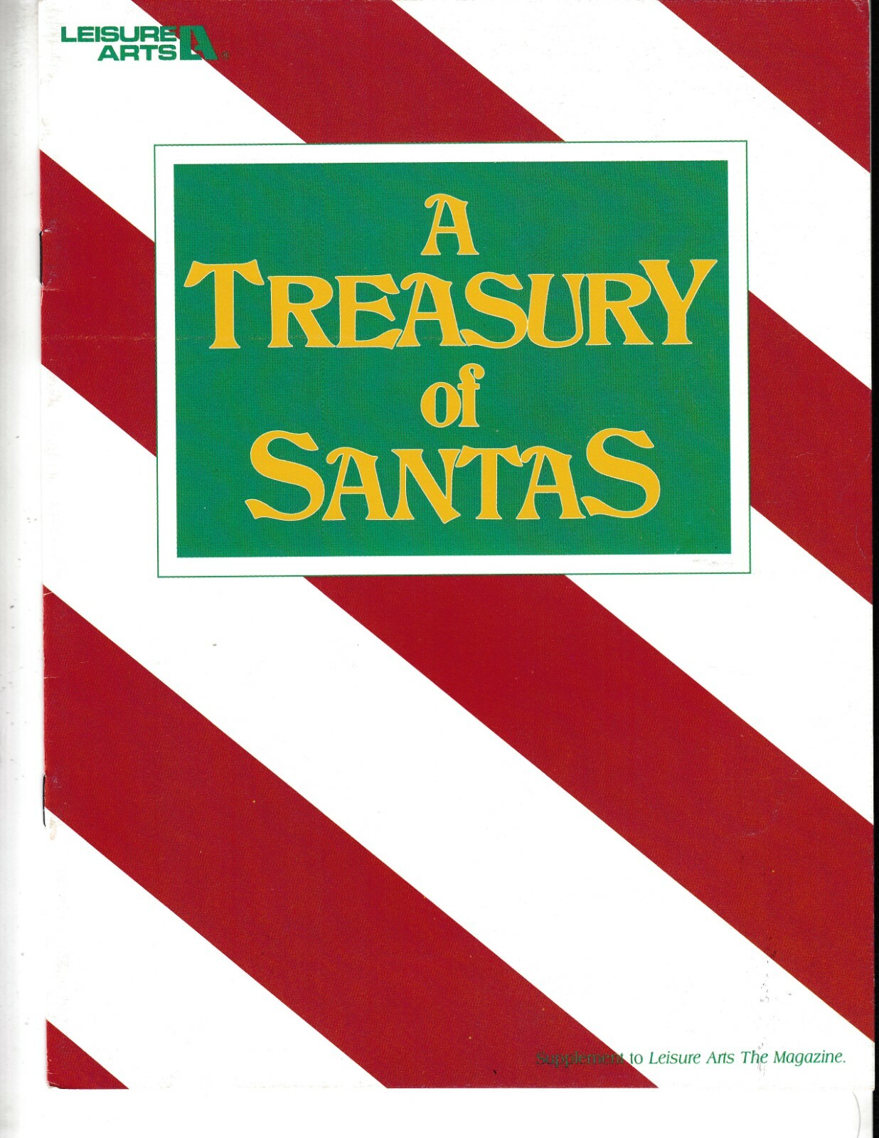 Treasury of Santas Supplement to Leisure Arts Magazine | Leisure Arts LATMPREM3