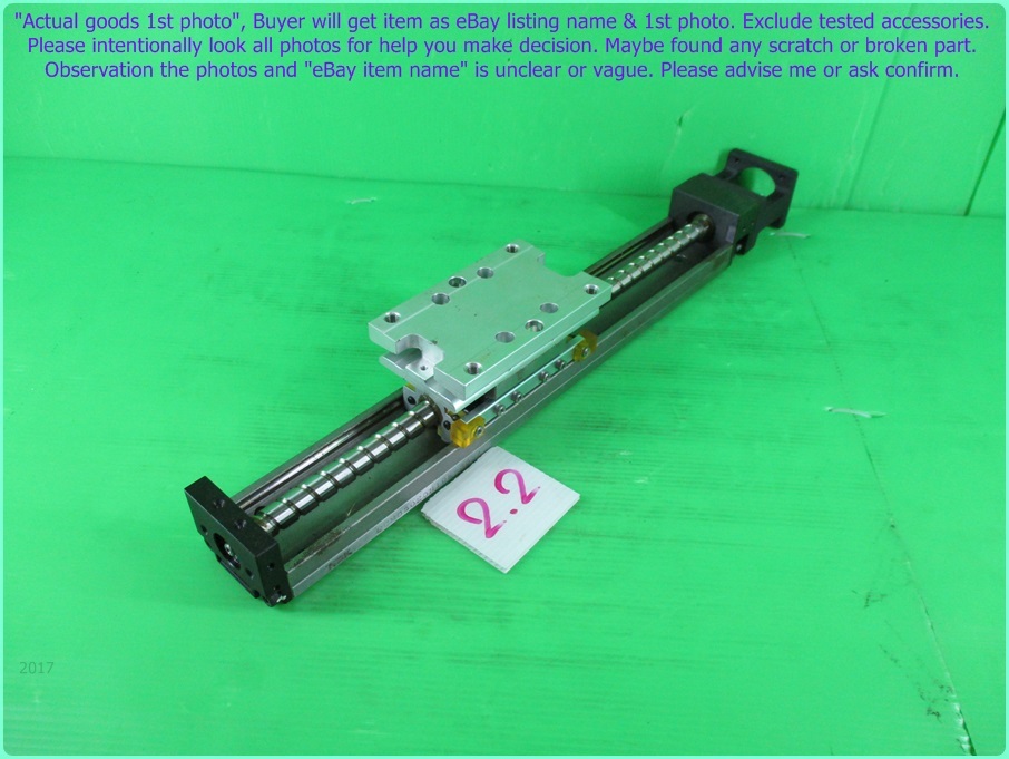 NSK MCM05020H10K-303A, Linear Stage as photo, Pitch10mm.Stk'200, sn:002,lφo