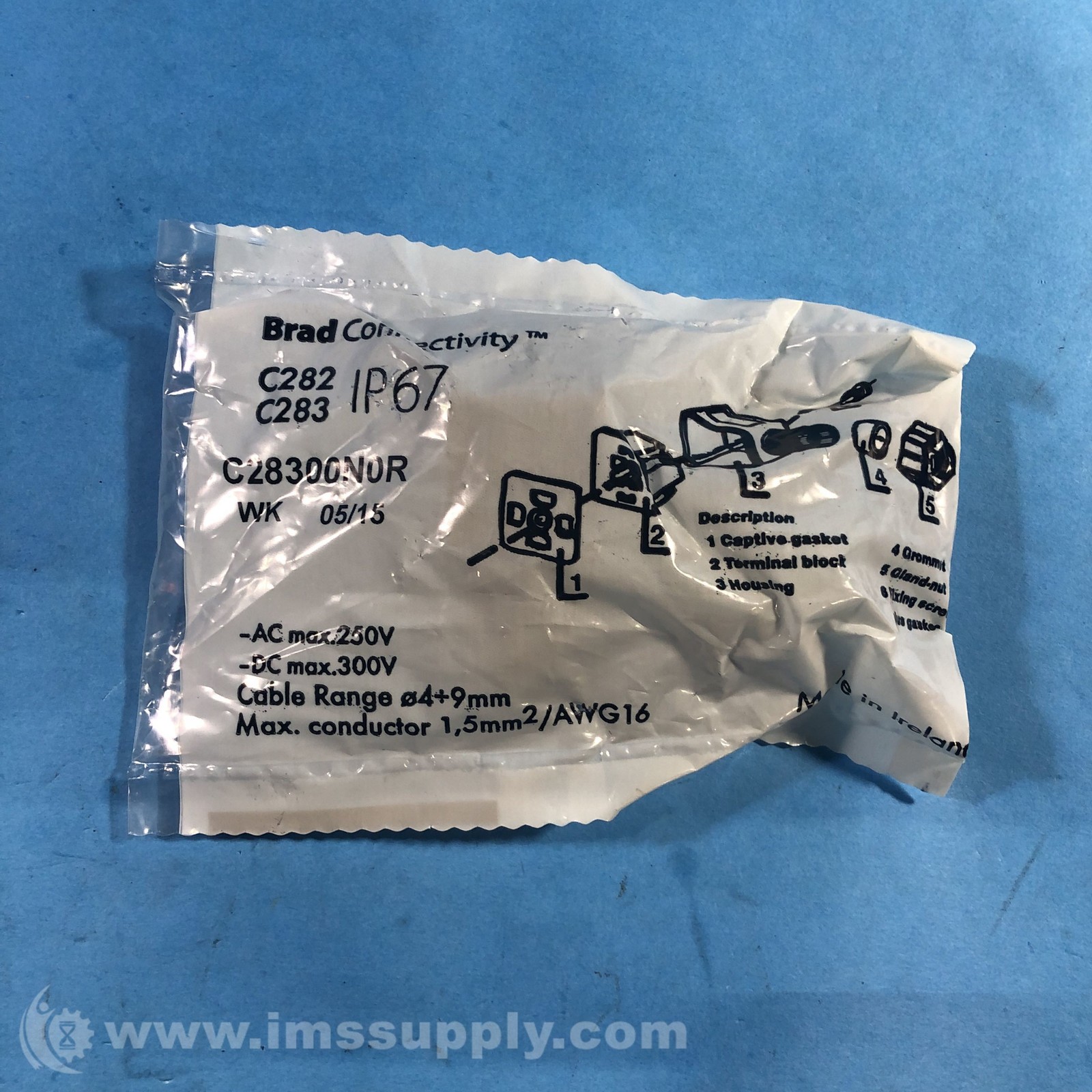 Molex C28300N0R Circular DIN Connector FNFP