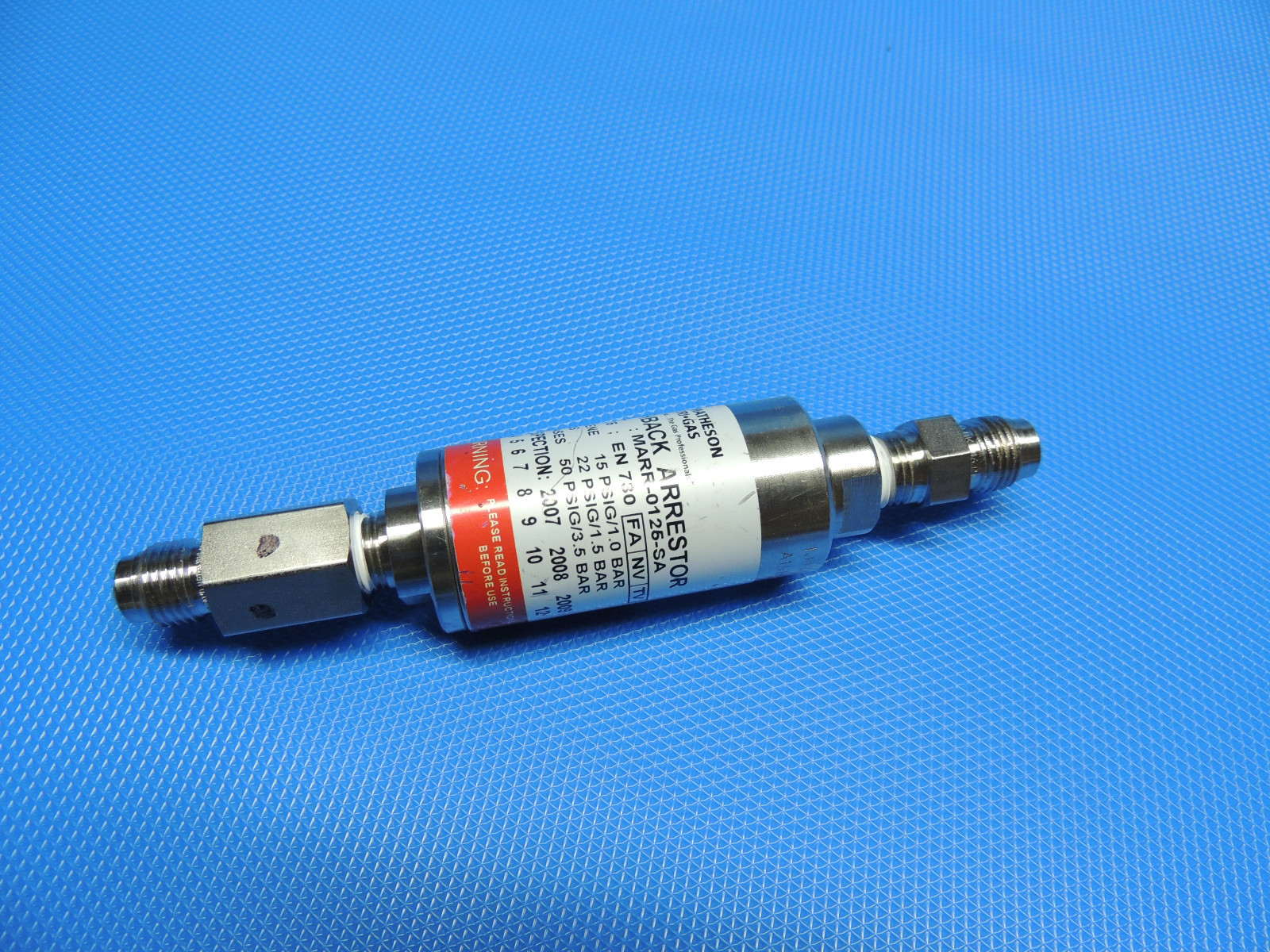 Matheson Flashback Arrestor MARR-0125-SA incl. invoice