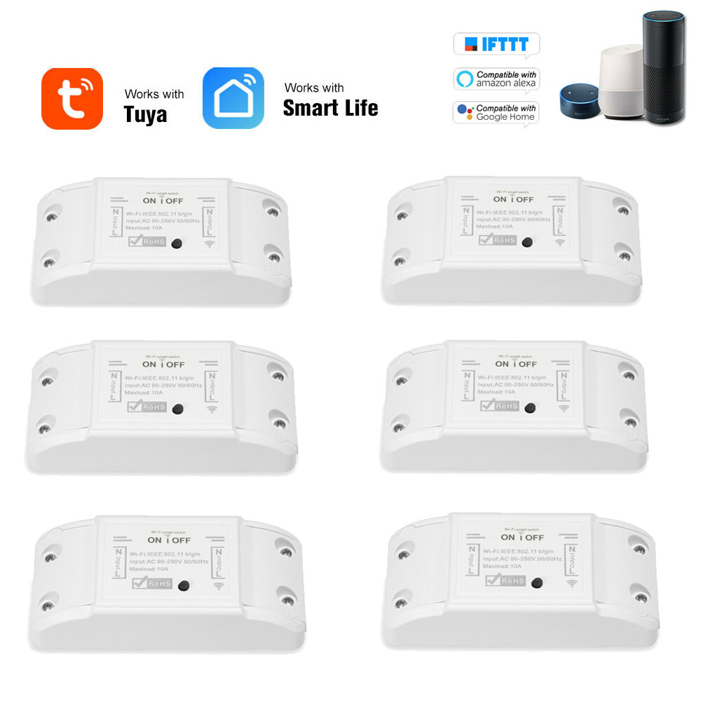 TUYA Smart Life APP Wifi Smart Switch Module Timer Switch for Alexa Google Home