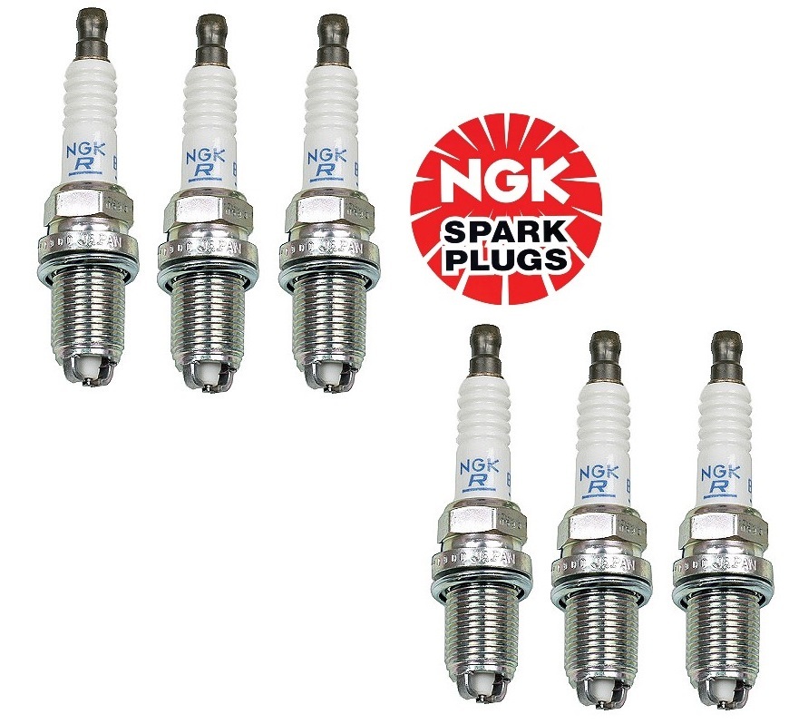 6-NGK BKR5EKUP NGK Laser Platinum Spark Plugs For Corrado Eurovan Golf Jetta V6