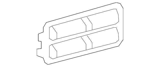 Genuine Ford Quarter Panel Vent 7G9Z58280B62A