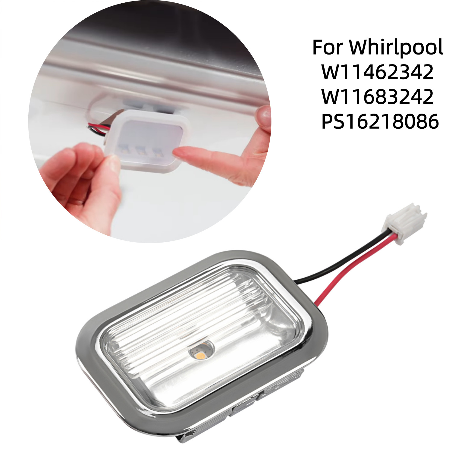 Refrigerator LED Module Assembly For Whirlpool W11462342 W11683242 PS16218086