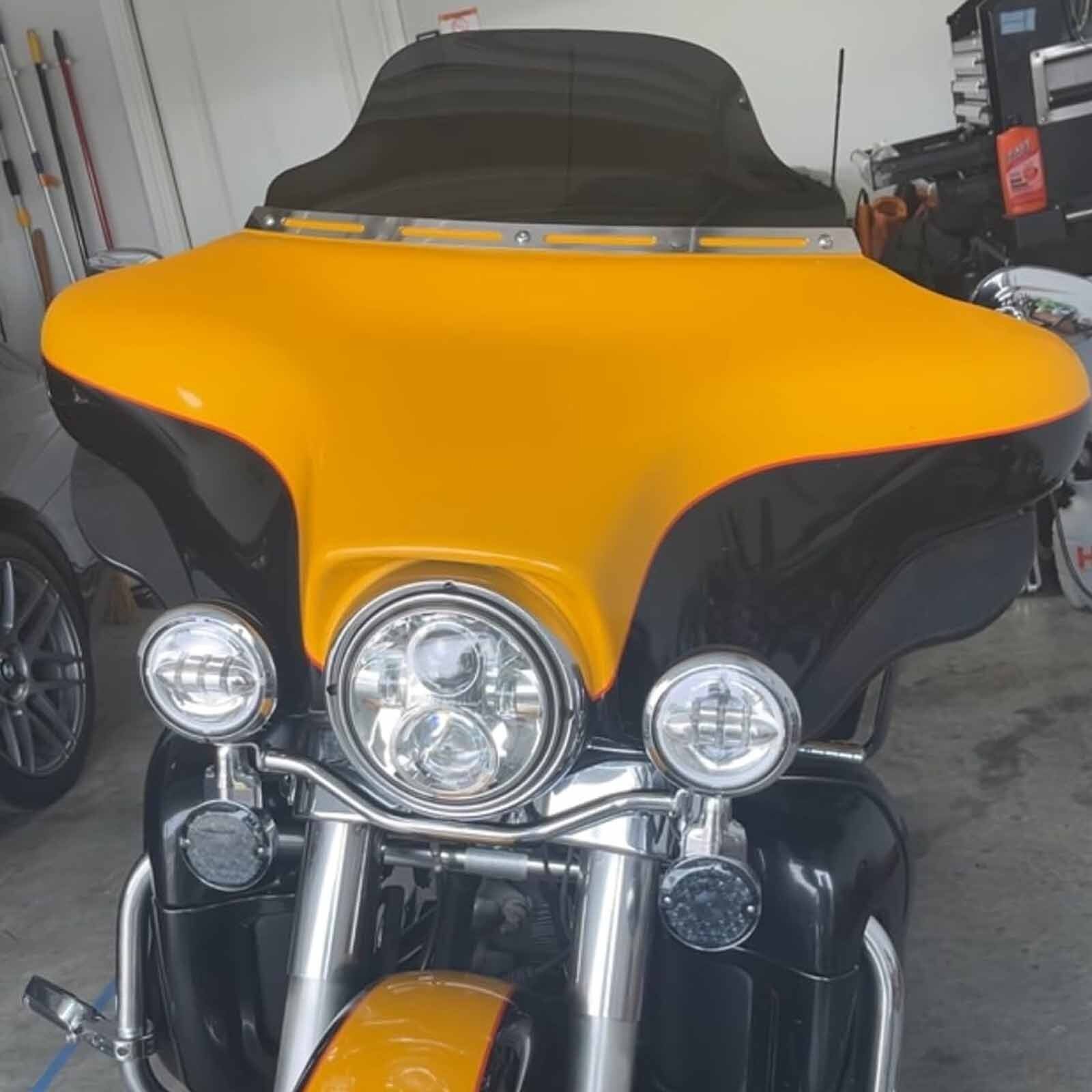 8" Windshield Windscreen For Harley Ultra Classic Electra Glide FLHTCU 1996~2013