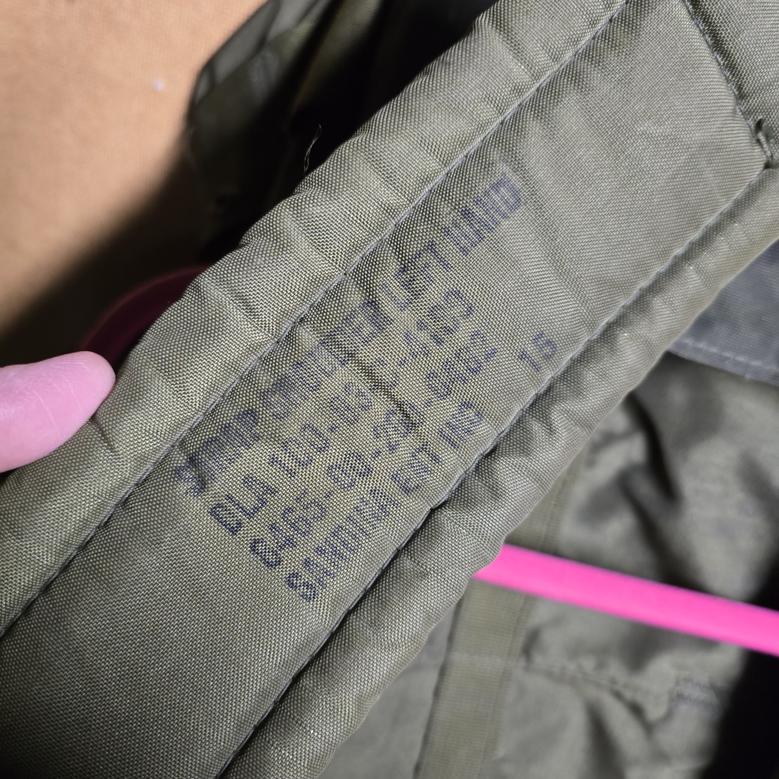 US Army Field Pack Combat Nylon LC-1 Medium Alice Vintage Backpack No Frame