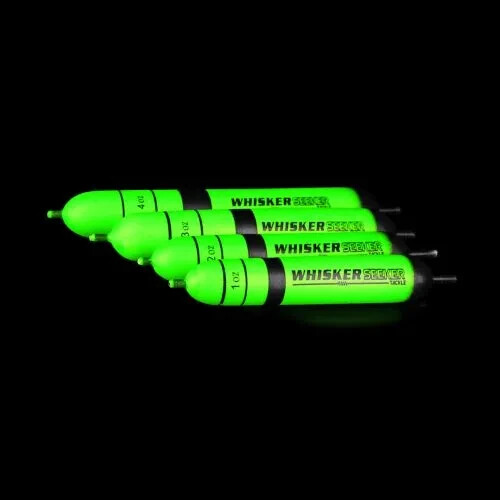 Whisker Seeker Floats Bobbers Green EVA Foam ~Choice of Sizes ~ FREE Shipping