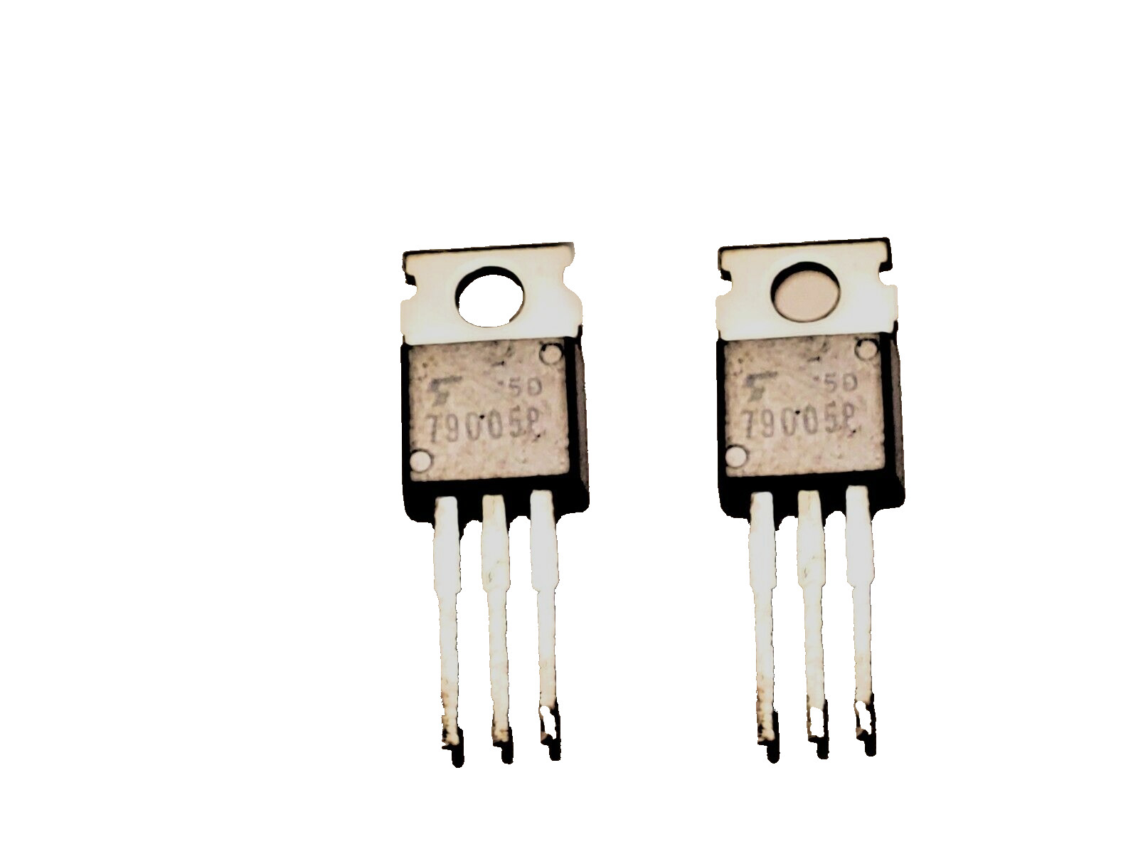 TA79005P "Original" Toshiba 5V Negative Voltage Regualtor TO-220   2 pcs