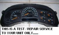2003-2005 Chevrolet AVALANCHE SPEEDOMETER Cluster REPAIR SERVICE Instrument