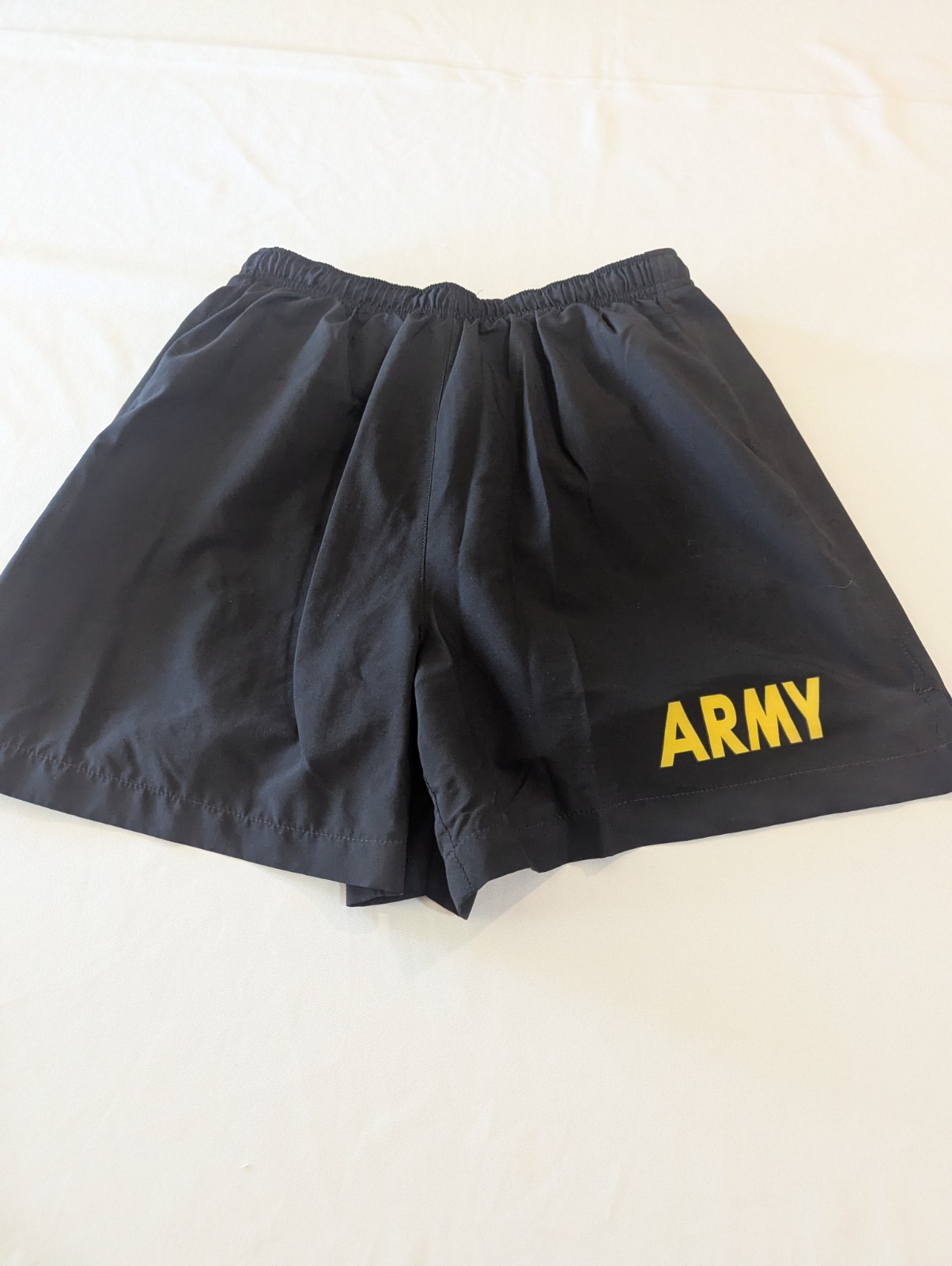 Black Physical Fitness Double Layer Shorts Small