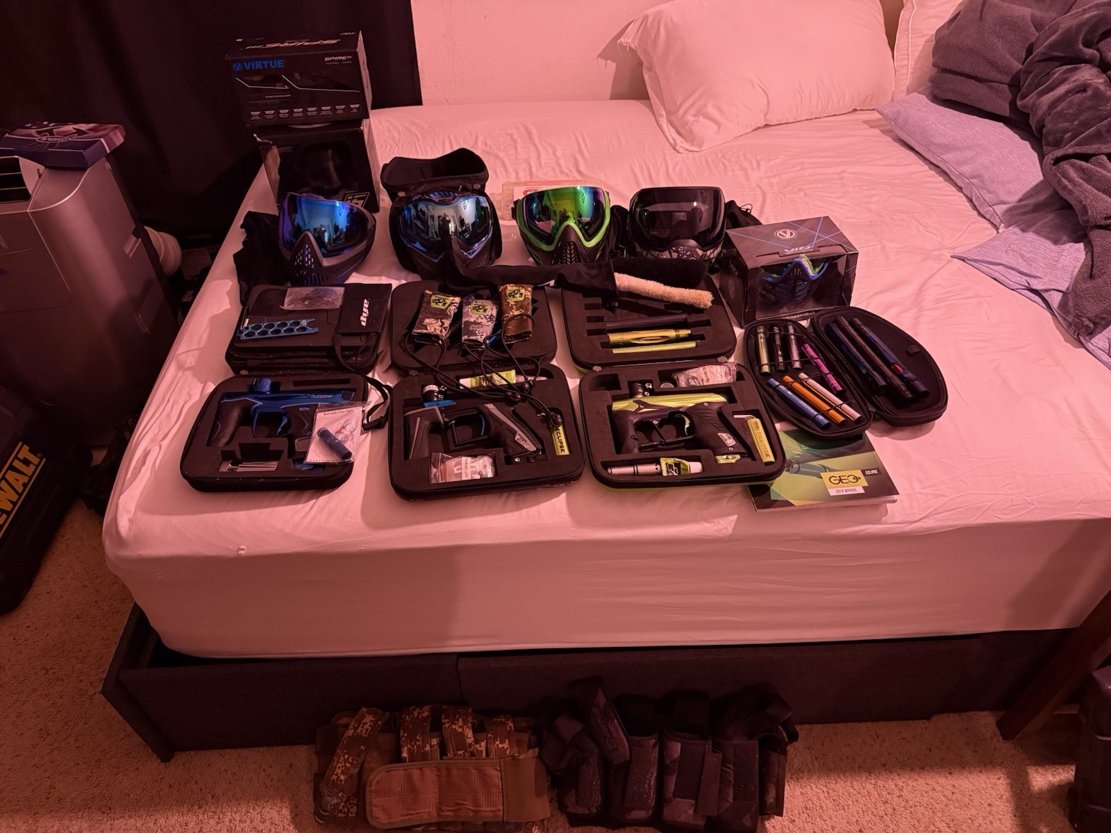 Paintball Tournament Bundle -High End Markers - Everything Included - $2,300 OBO