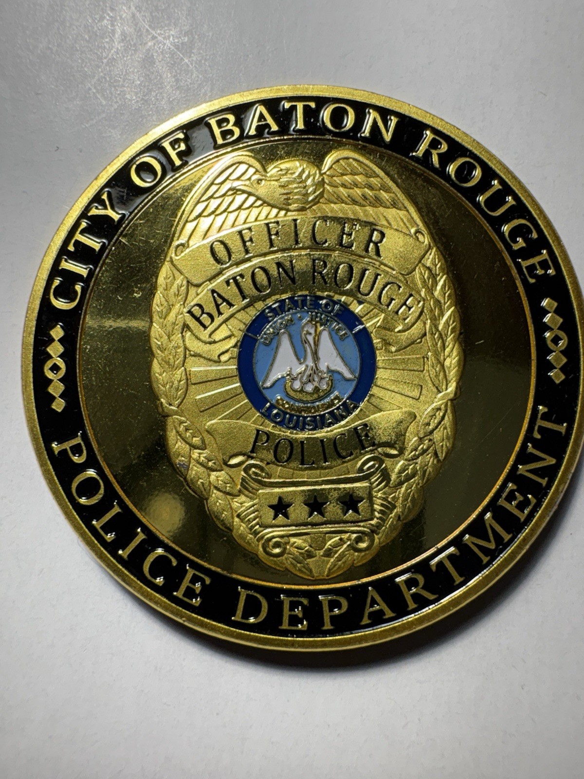 Baton Rouge Police Challenge Coin