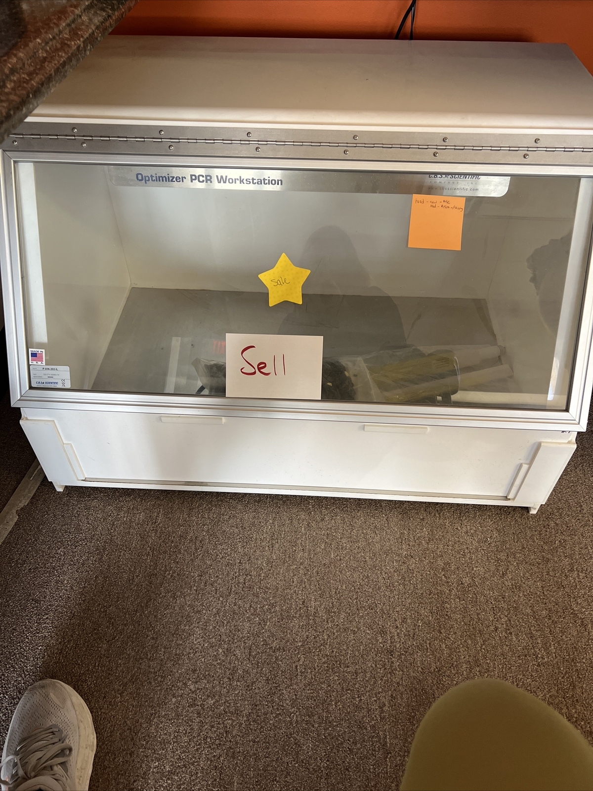 CBS Scientific PCR Workstation P-048-202