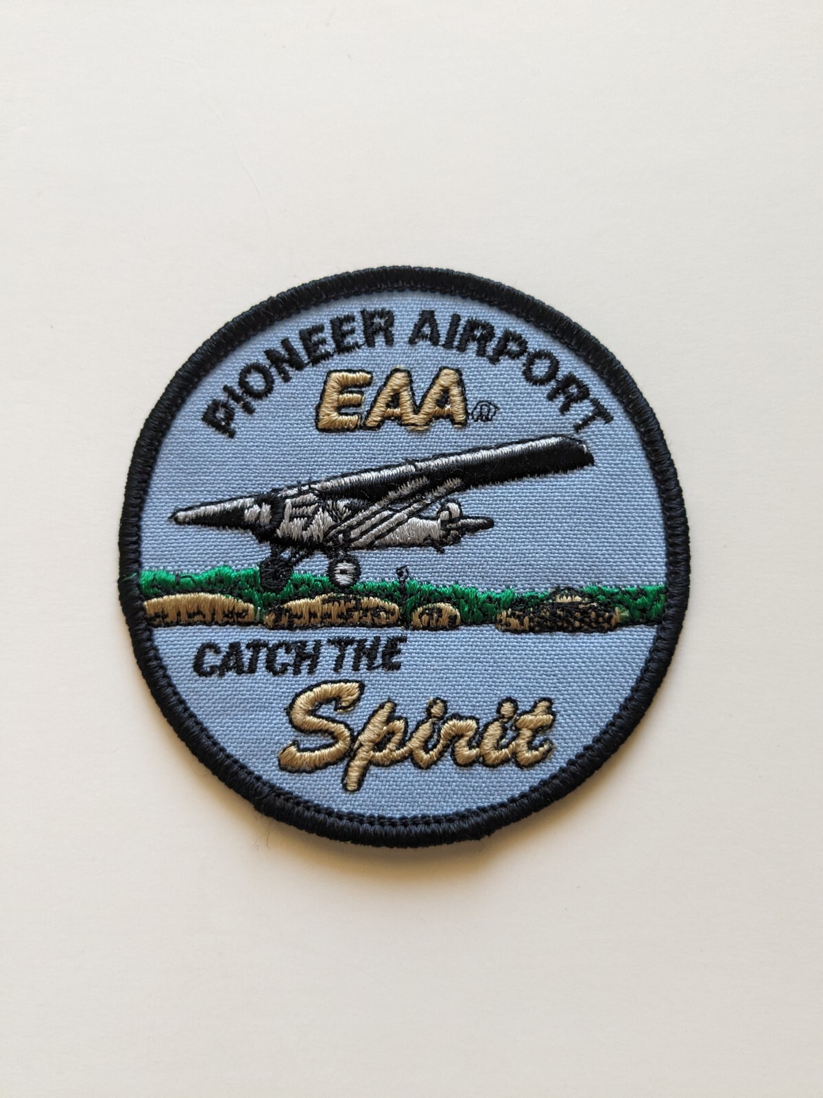EAA Pioneer Airport Catch the Spirit Embroidered Patch