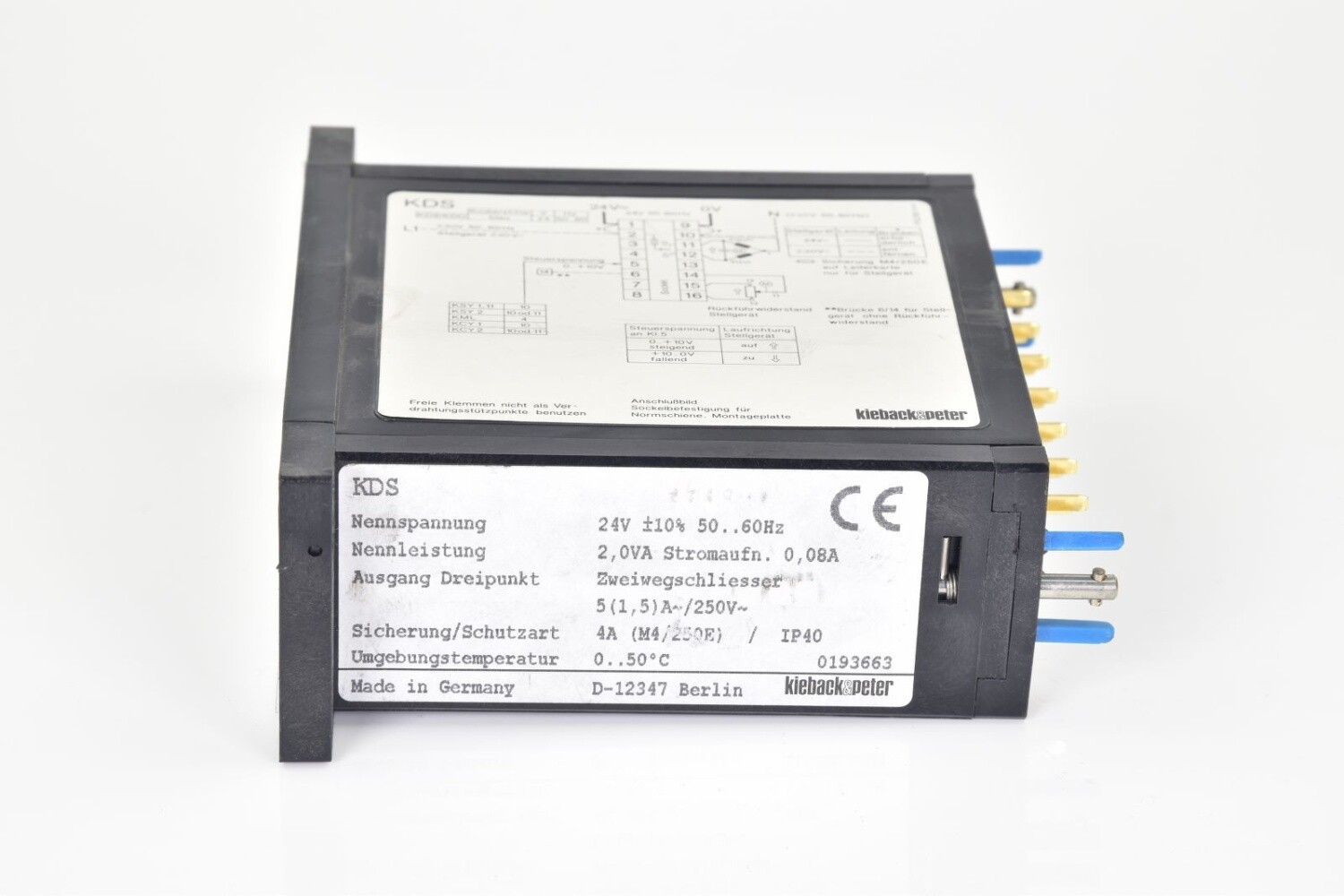 KIEBACK&PETER KDS, Control module