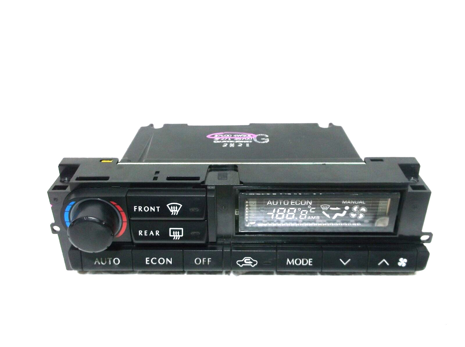 2003..03  INFINITI QX4/ AUTO/  TEMPERATURE/ CLIMATE/ CONTROLS/W/O NAVIGATION