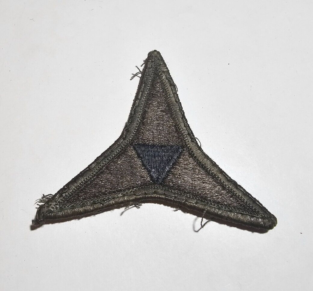 U.S. ARMY 3rd CORPS PATCH SHOULDER INSIGNIA SUBDUED OD UNIFORM US III THIRD