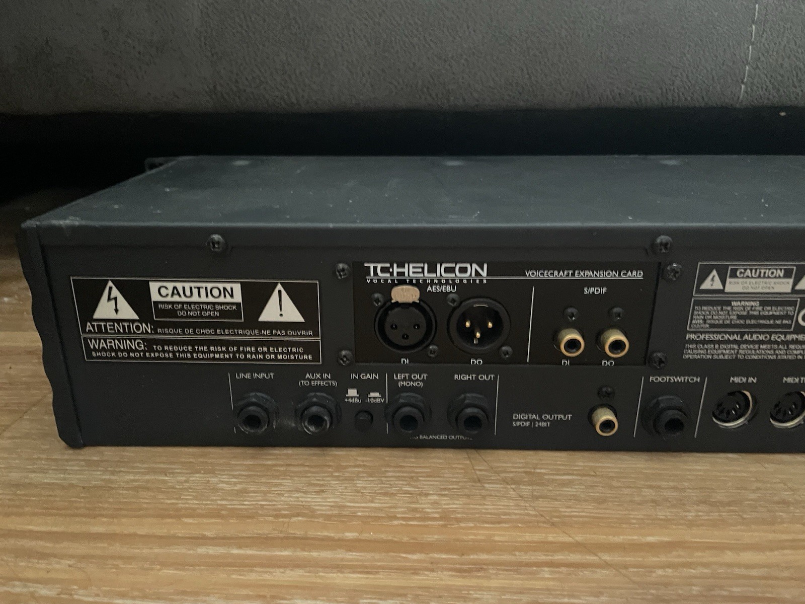 TC Helicon Voice Prism Plus Vocal Processor SHIPS FREE!