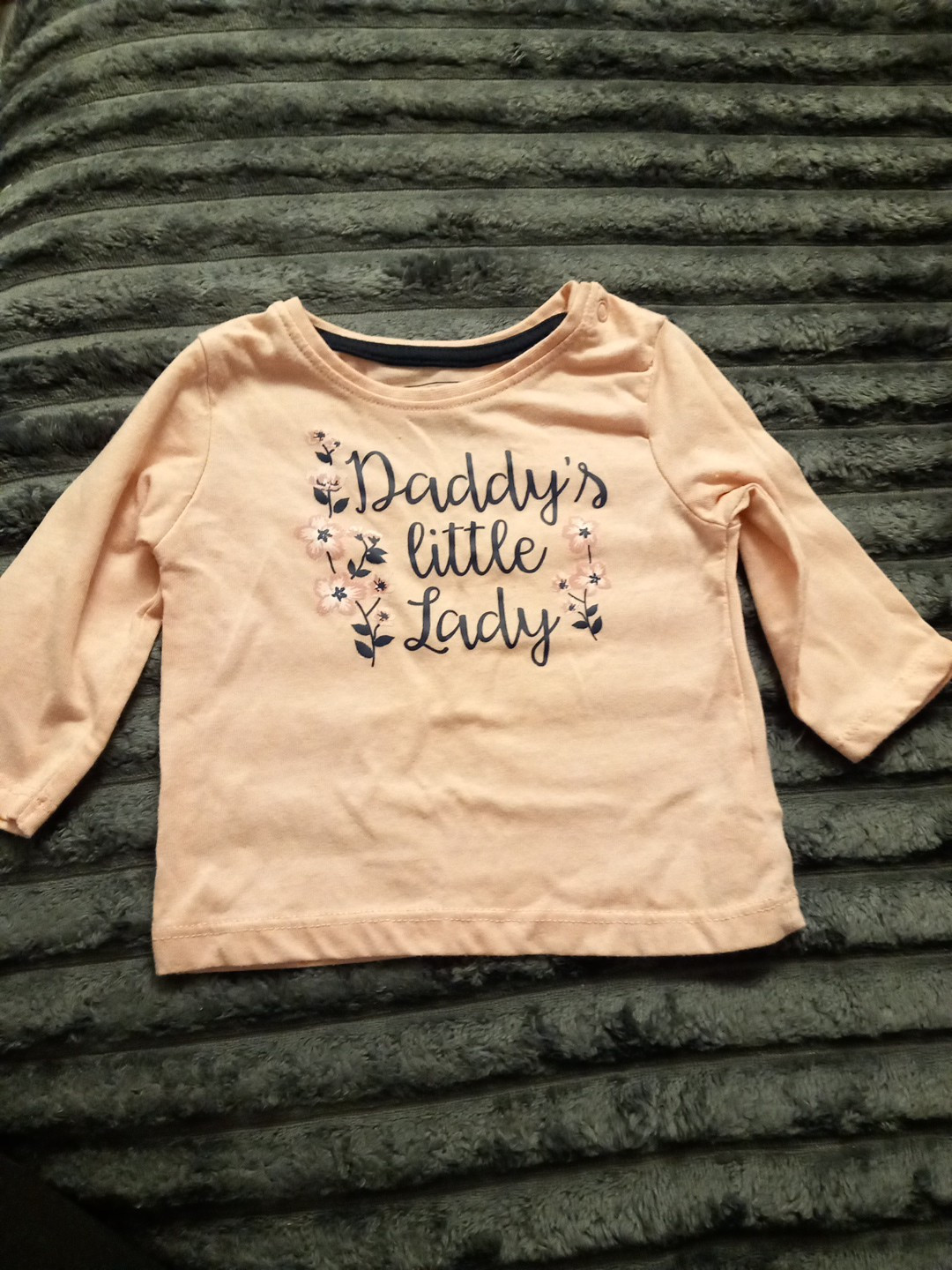 Girls Daddy's Little Lady Top Age 3-6 Months