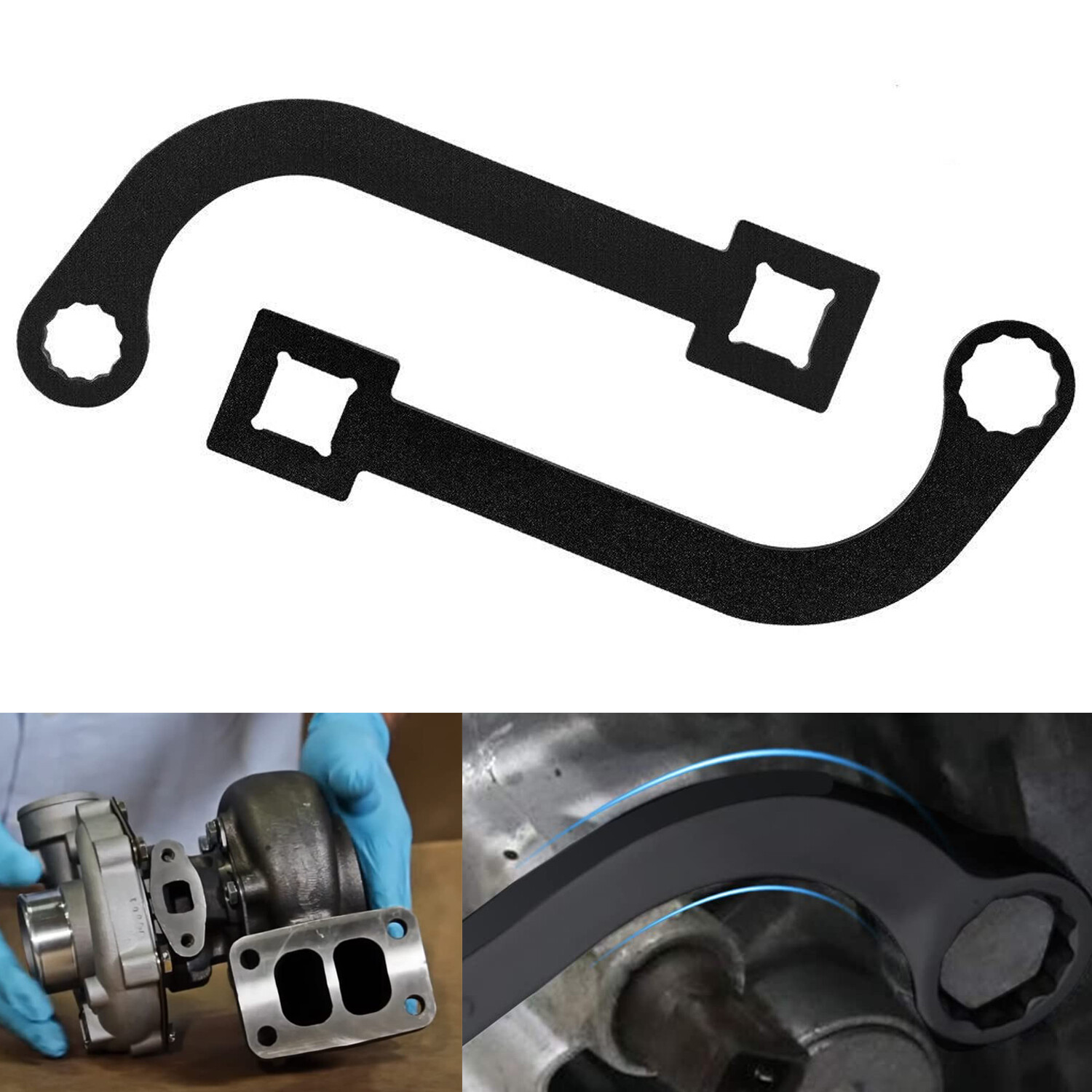 12MM&15MM Turbo Charger Bolt Wrench Tool For Cummins ISB 5.9 6.7L Turbo Diesel
