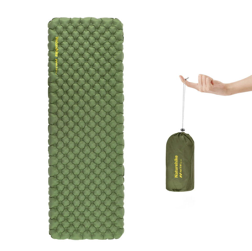 Naturehike TuYe Ultra Light Inflatable Sleeping Pad Inflatable Mattress Green