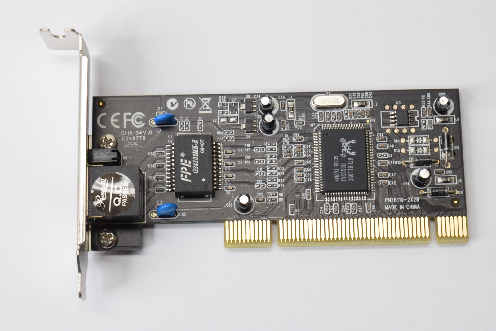 Rosewill PN28110-2X2B Low Profile SFF PCI Gigabit Ethernet Adapter RTL8110SC