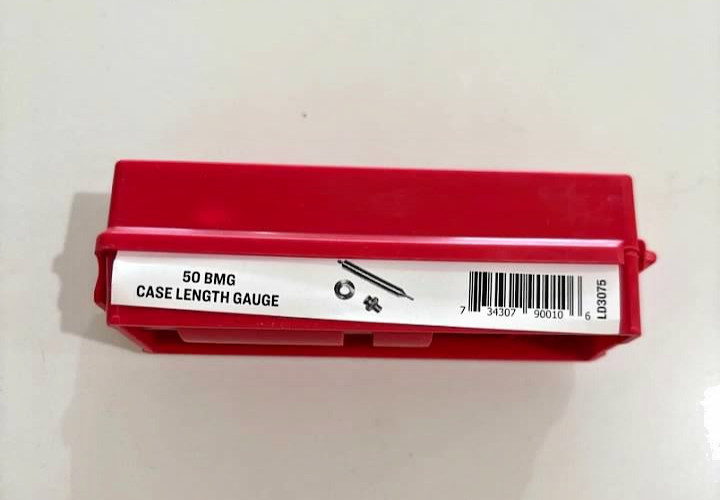Lee 90010 50 BMG Case Length Gauge & Shell Holder