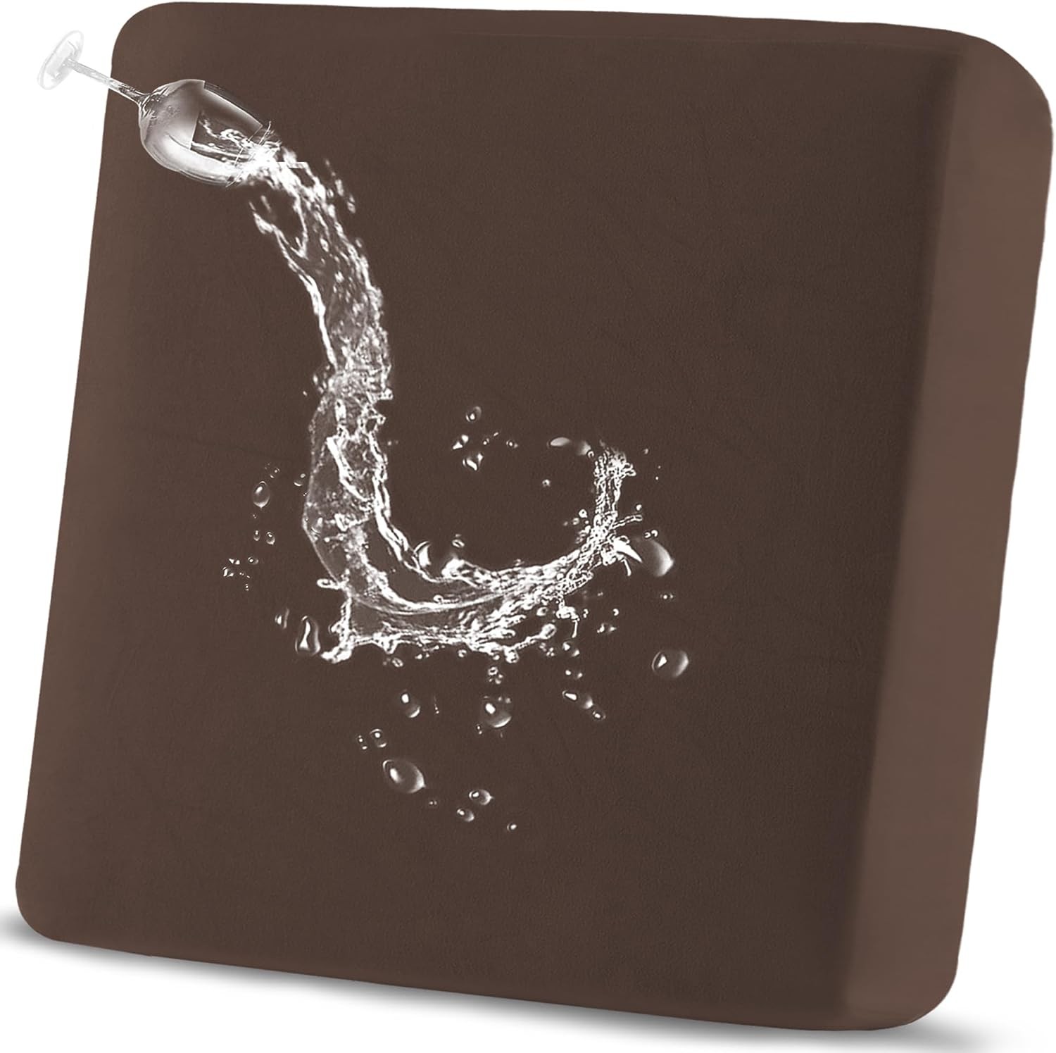 100% Waterproof Couch Cushion Covers Chair Seat Cover, Stretch Sofa Cushion