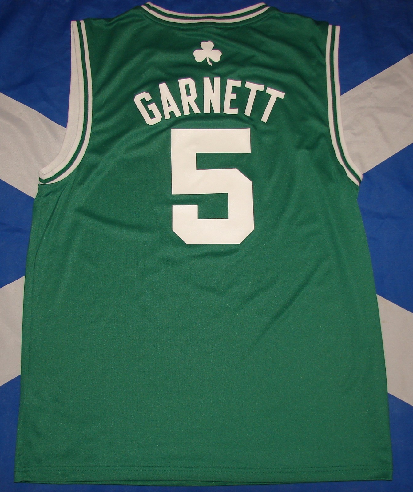 USA NBA BOSTON CELTICS BASKETBALL SHIRT JERSEY ADIDAS KEVIN GARNETT