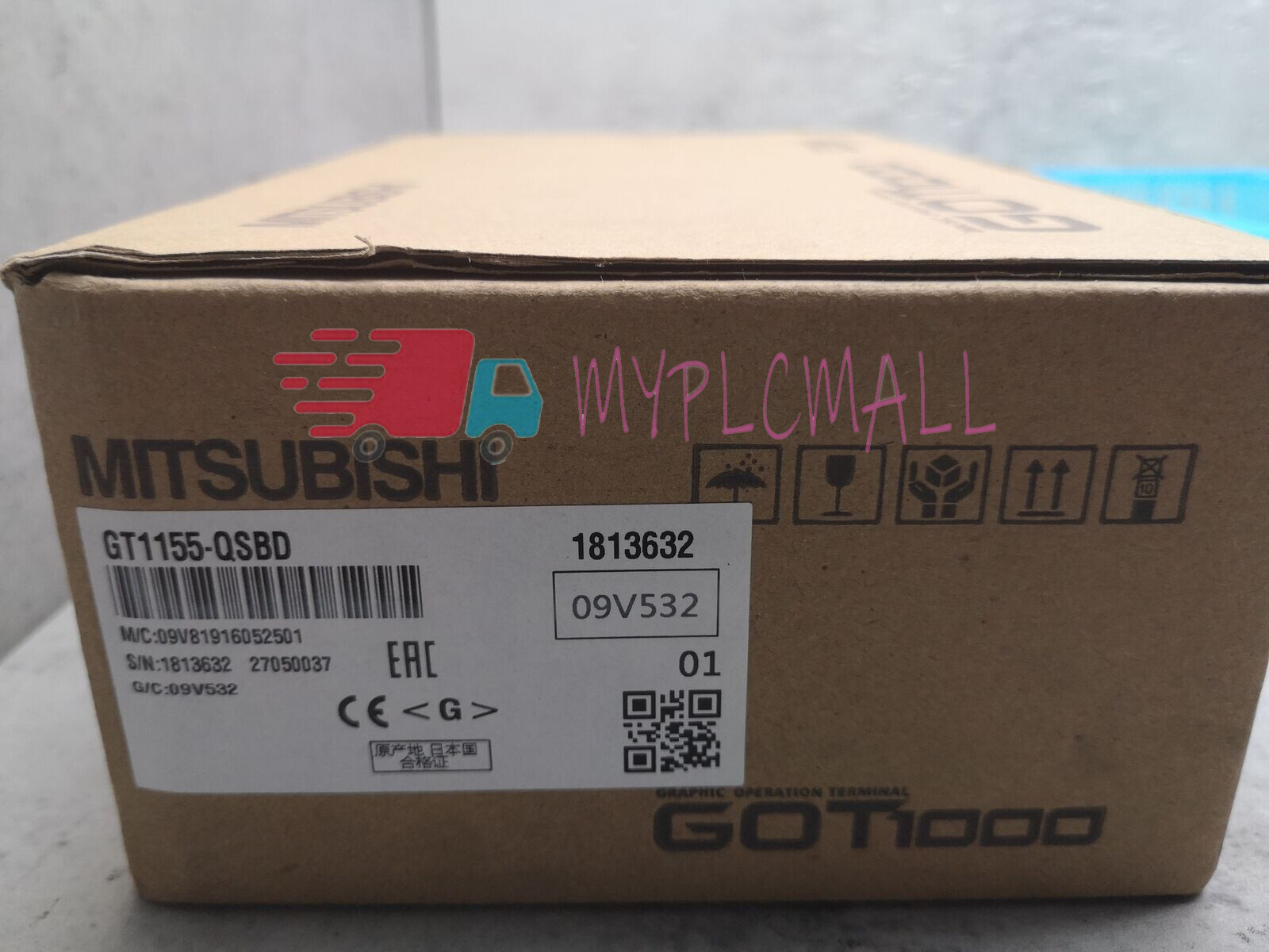1PC New Mitsubishi GT1155-QSBD HMI Touch Panel GT1155QSBD Expedited Shipping