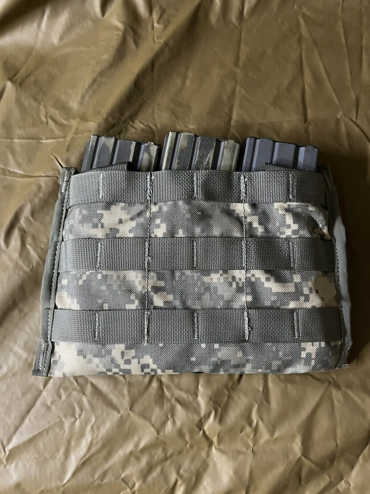 NEW TRIPLE THREE 3 MAG UTILITY AMMO POUCH ACU