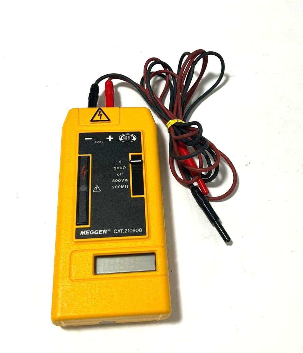 Biddle Industries 500V Voltmeter CAT 210900 Megger