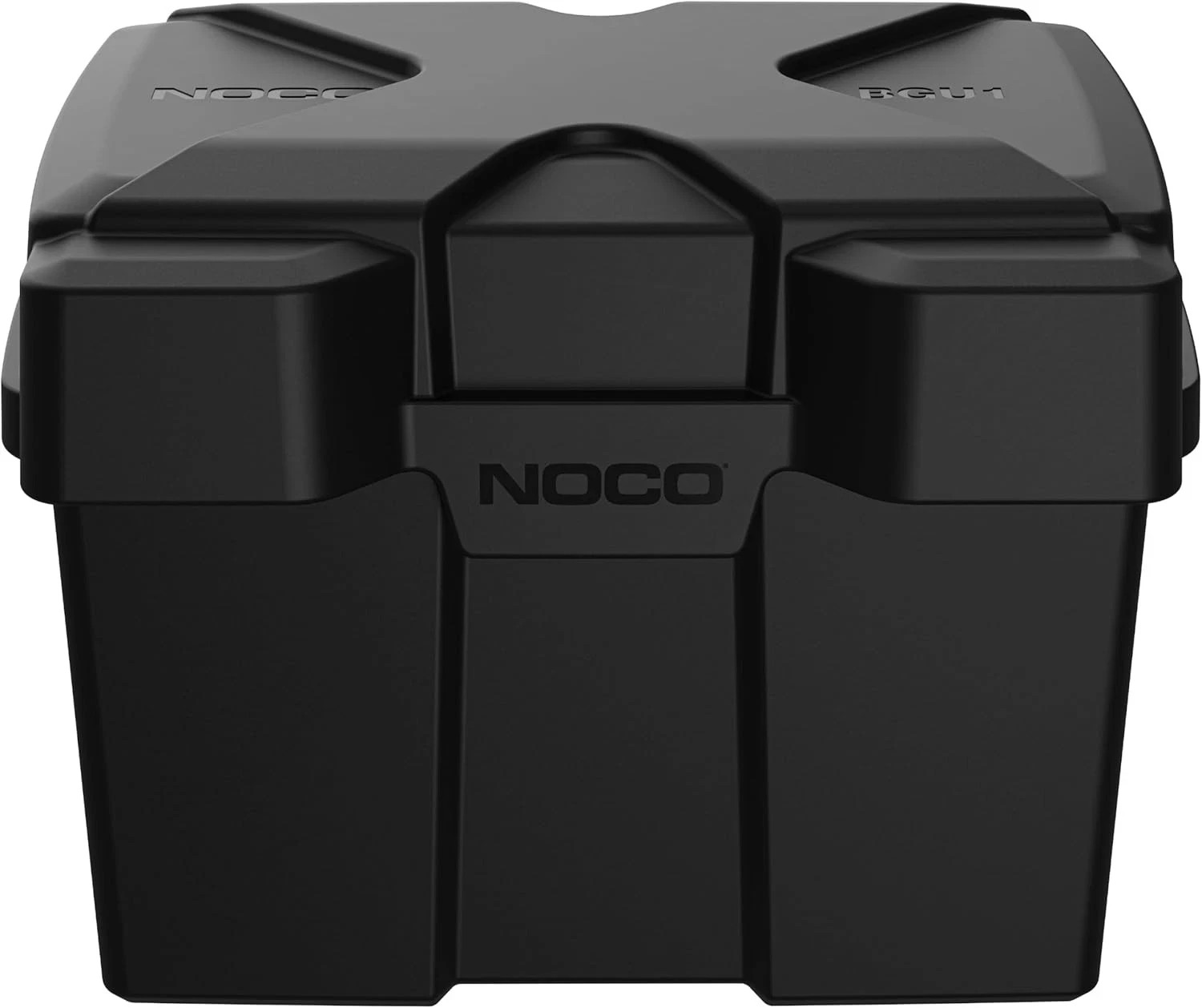 Snap-Top BGU1 Battery Box Group U1 Marine Car RV Boat 12V Battery Box, Black