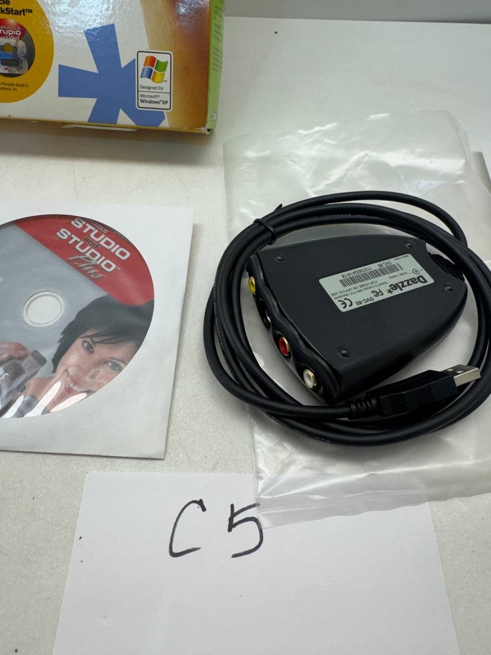 Pinnacle Dazzle Digital Video Creator 80 DVC-80 Capture Device CIB Boxed