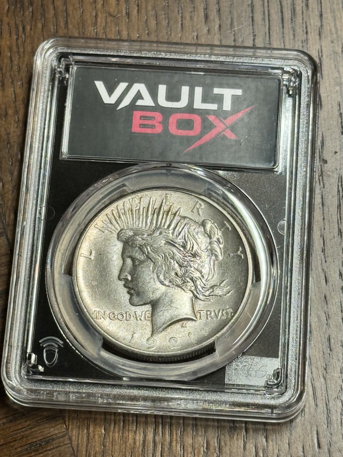 1921 Peace Silver Dollar High Relief Graded PCGS MS63 Stunning BU Key Date (3774